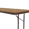 Correll Rectangle Commerical Folding Utility Table, High Pressure Laminate Top, Medium Oak CF3072PX-06 - alternate 8